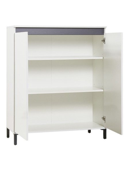 credenza dispensa alta 2 ante bianco laccato lucido