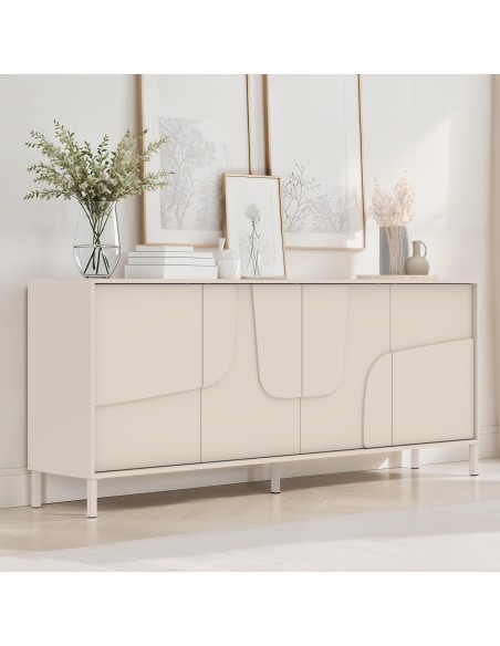 Madia 4 ante su piedini cashmere