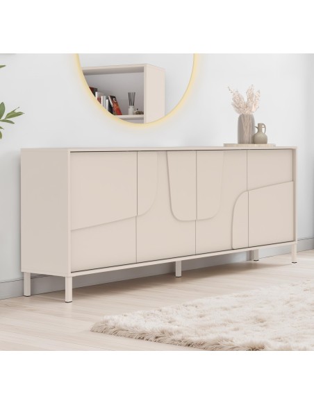 Madia 4 ante su piedini cashmere