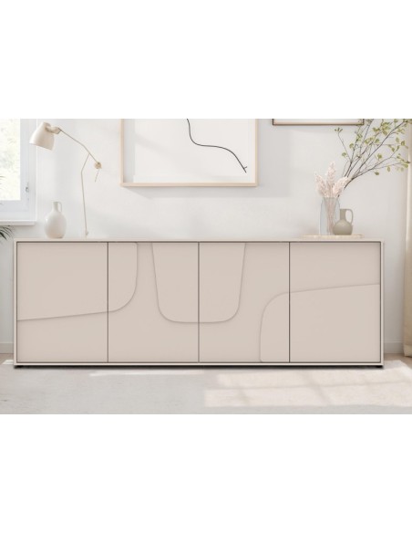 Madia 4 ante su piedini cashmere