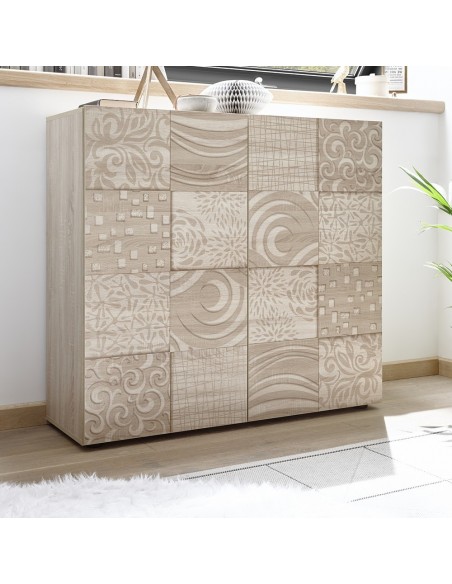 Credenza Madia due ante serigrafate
