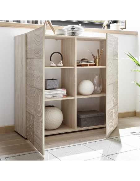 Credenza Madia due ante serigrafate