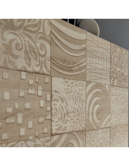 Credenza Madia due ante serigrafate