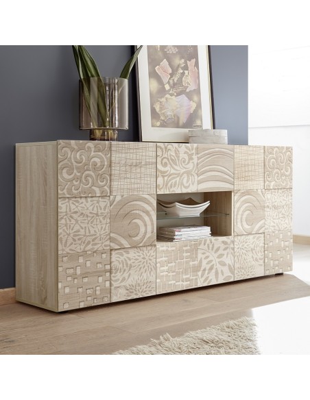 Credenza 2 ante 2 cassetti