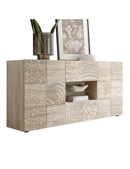 Credenza 2 ante 2 cassetti