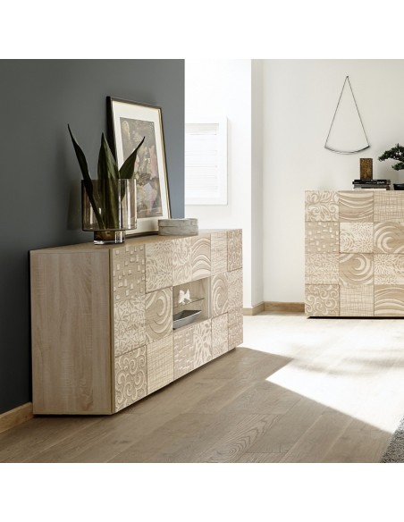 Credenza 2 ante 2 cassetti