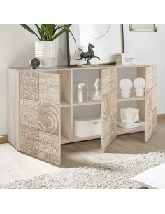 Credenza Madia con 3 ante serigrafato 2