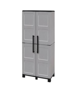 Armadio in resina con cerniere in acciaio 2