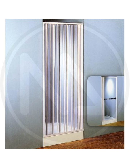 Box doccia 1 lato in resina con apertura laterale 110 -80