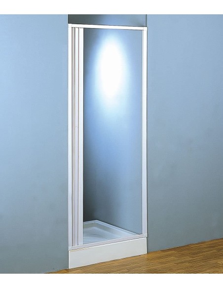 Box doccia 1 lato in resina con apertura laterale 110 -80
