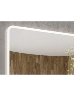 Specchiera retroilluminata led moderna 100 x 70 2
