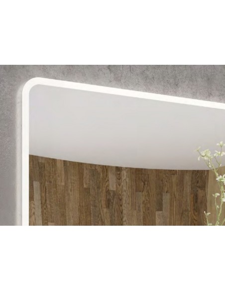 Specchiera retroilluminata led moderna 100 x 70