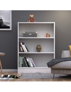 libreria bassa Bianco Opaco