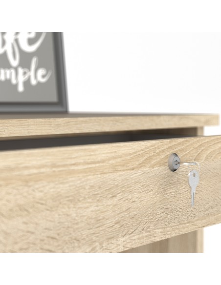 Scrivani 4 cassetti + 1 con serratura Quercia