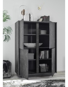 Madia 4 ante alta Marmo Nero 2