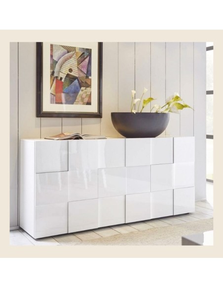 Credenza Madia con 3 ante in rilevo