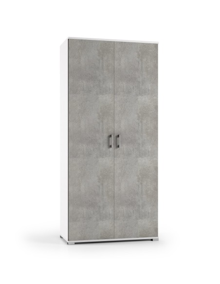 Armadio multiuso maxi volume Bianco/Cemento