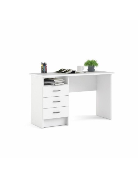 Scrivania 3 cassetti Bianca