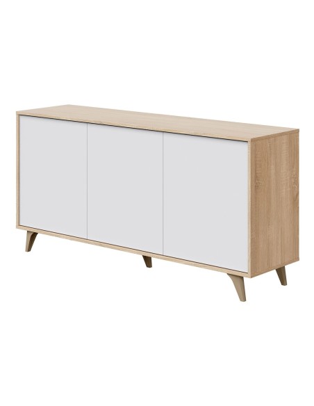 Credenza tre ante rovere / bianco